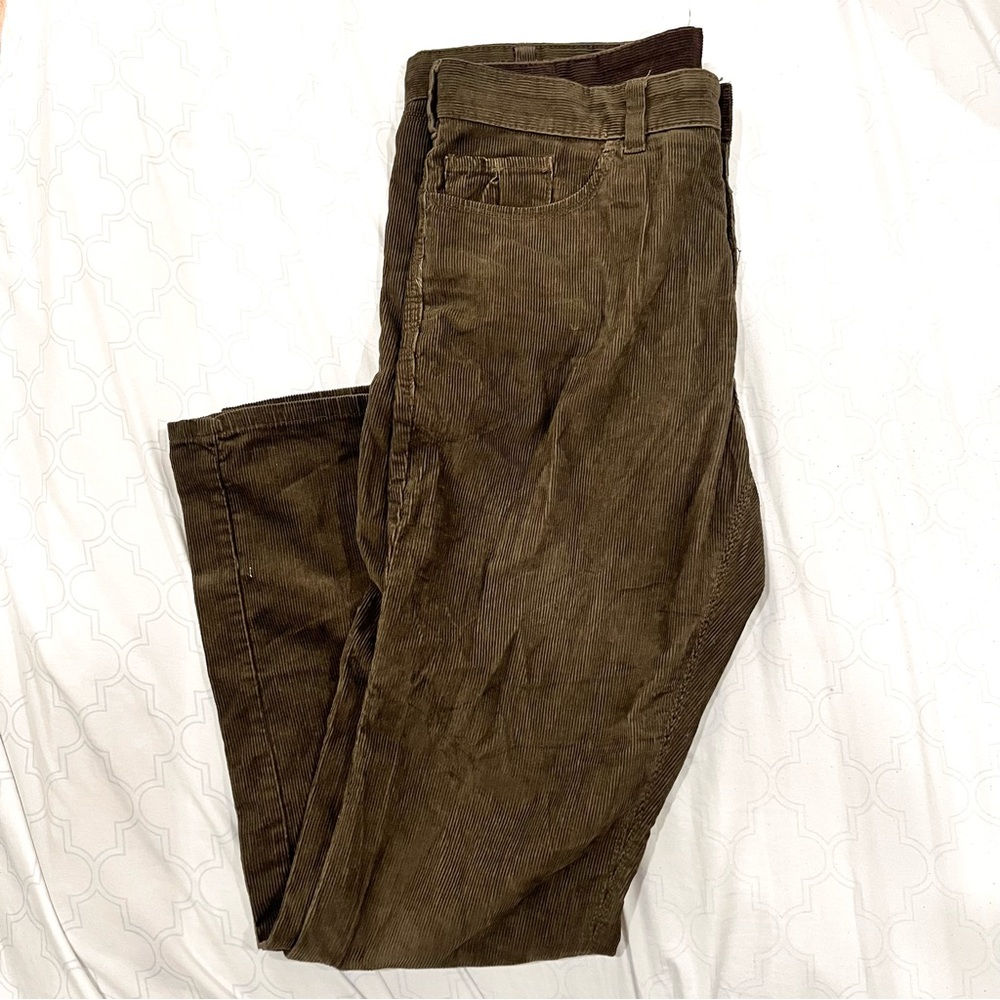 BLACK BROWN 1826 Corduroy Brown Pants